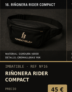 Riñonera Rider Compact