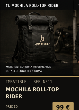 Mochila Roll-Top Rider