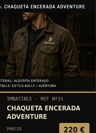 Chaqueta Encerada Adventure