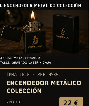 Encendedor Metálico Colección