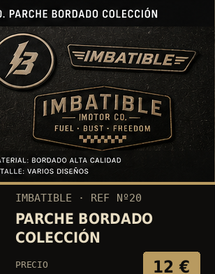 Parche Bordado Colección