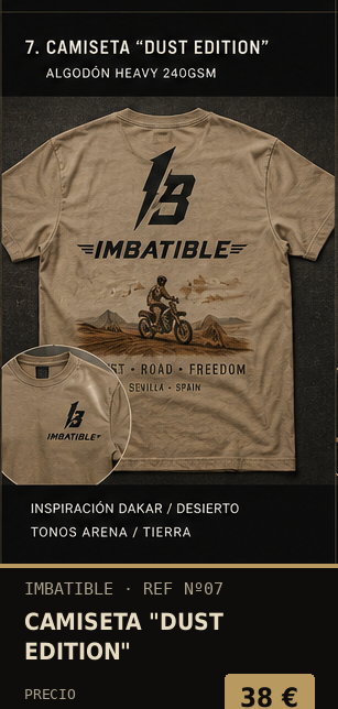 Camiseta "Dust Edition"