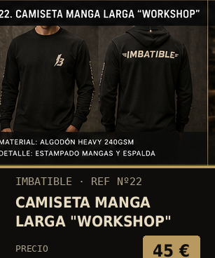 Manga Larga "Workshop"