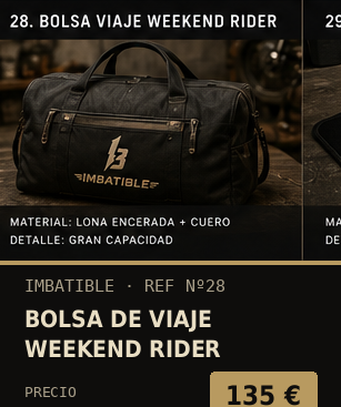 Bolsa Viaje Weekend Rider