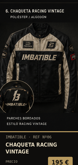 Chaqueta Racing Vintage